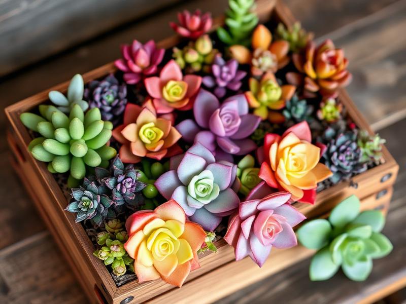 Succulent garden