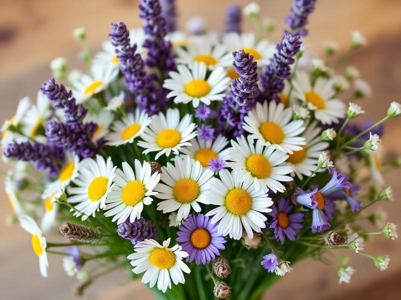Wildflower meadow arrangement
